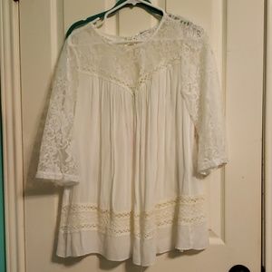 Esley open back tunic NWT